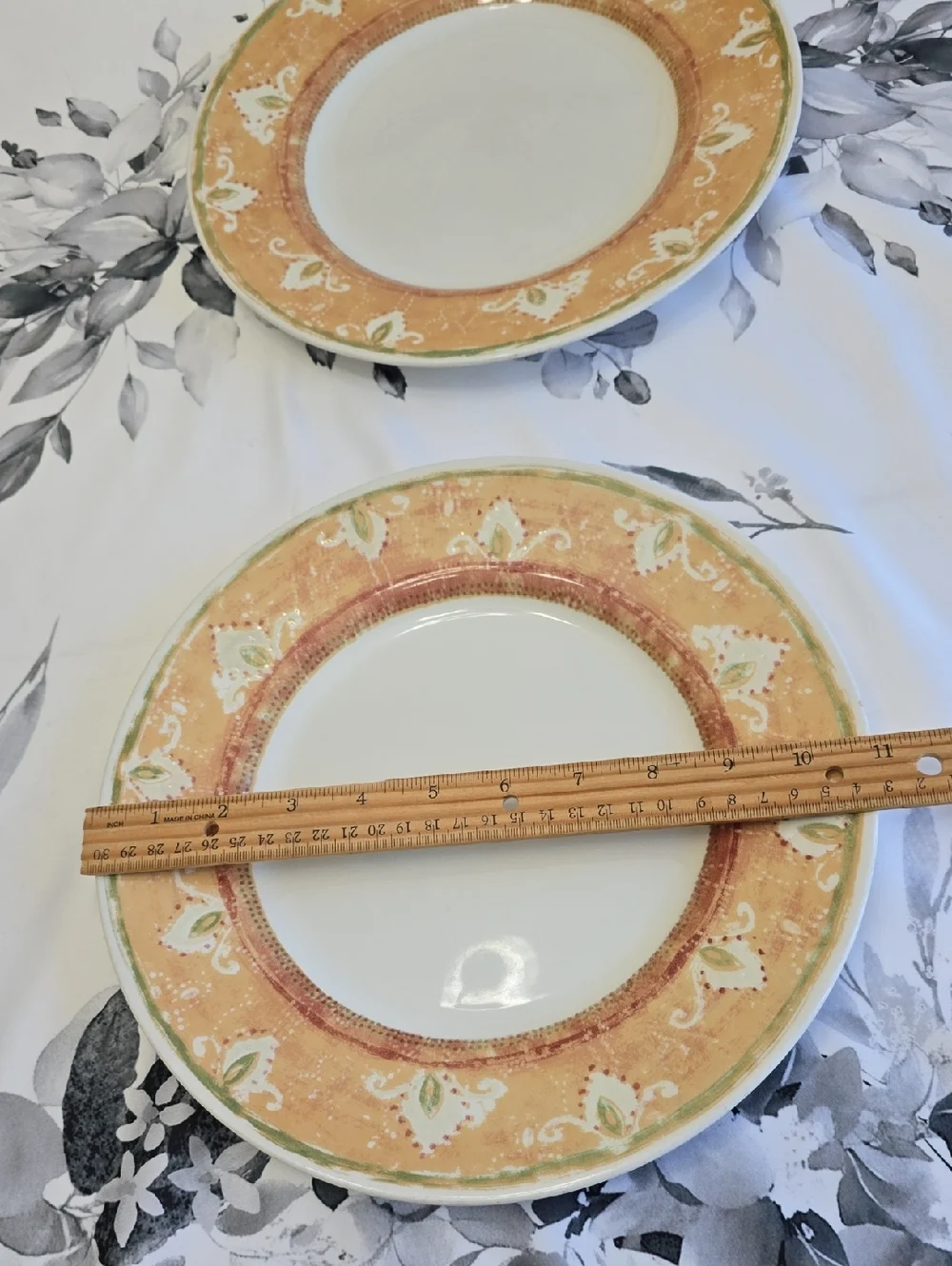Pier 1 Set Of 2 Earthenware Moroccan Plates England